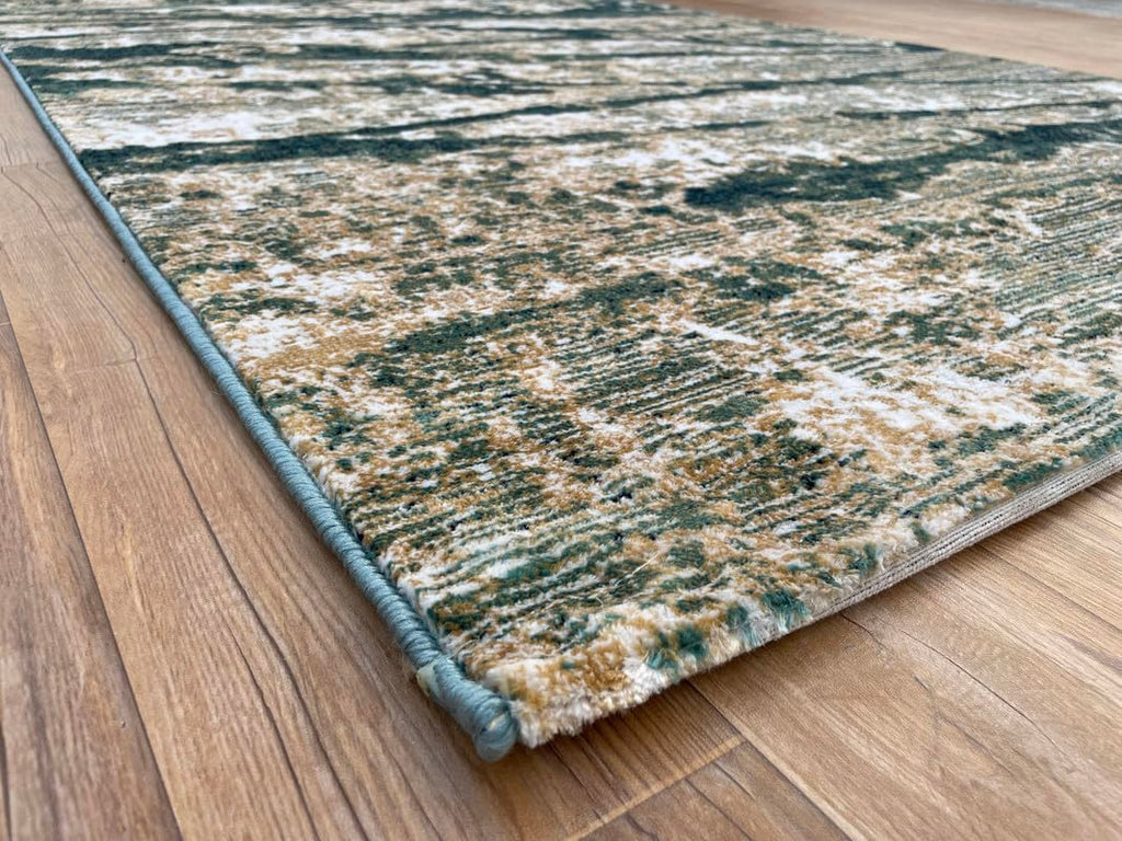 Natural Stone Effect Abstract Area Rug