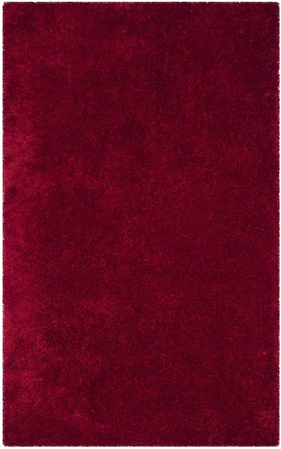 Ruby Red Soft Fluffy Area Carpet