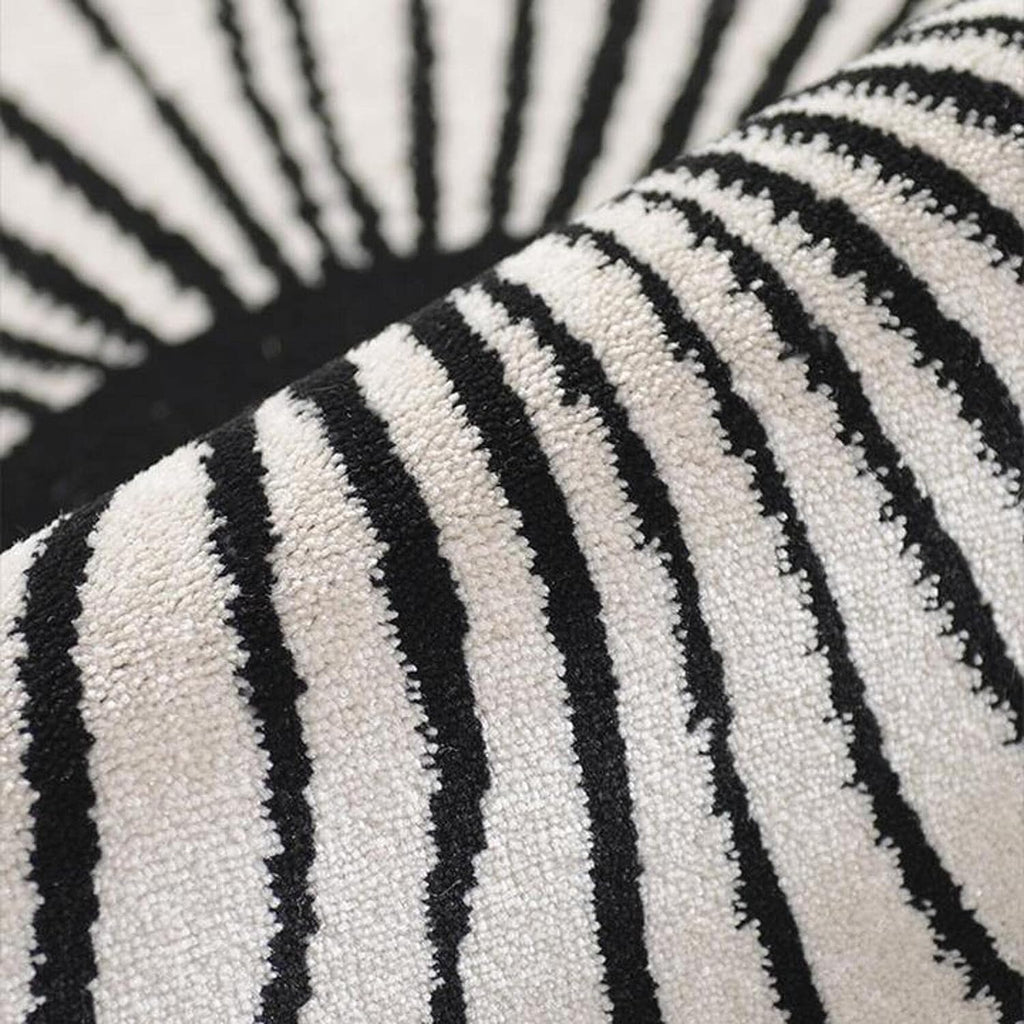 Eclipse Ray Round Carpet