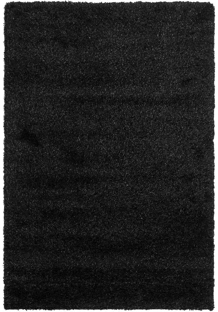 Black Shag Carpet & Rug