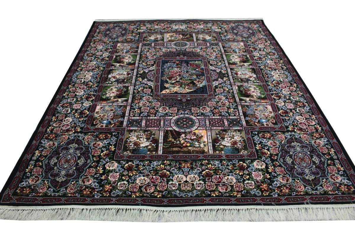 Premium Persian Irani Silk Carpet