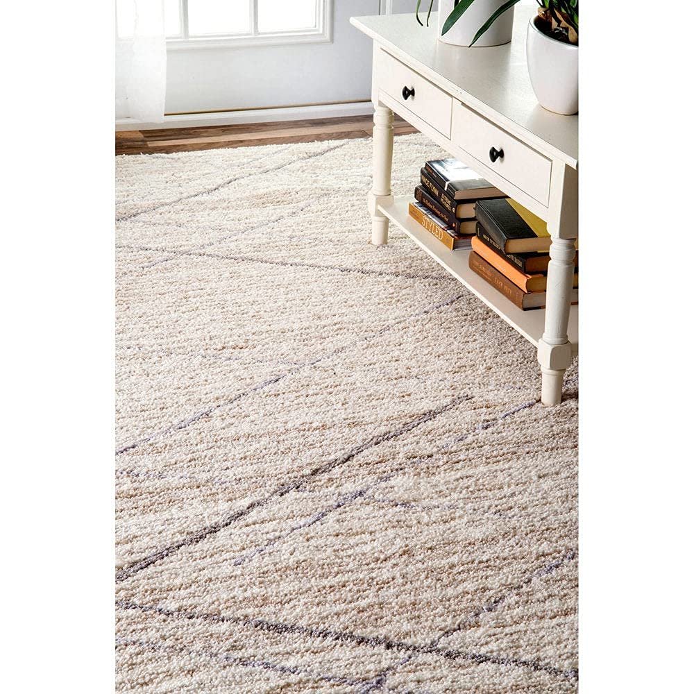 The Ivory Diamond Whisper Carpet