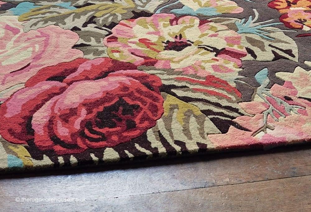 Artistic Bloom Pattern Living Room Rug