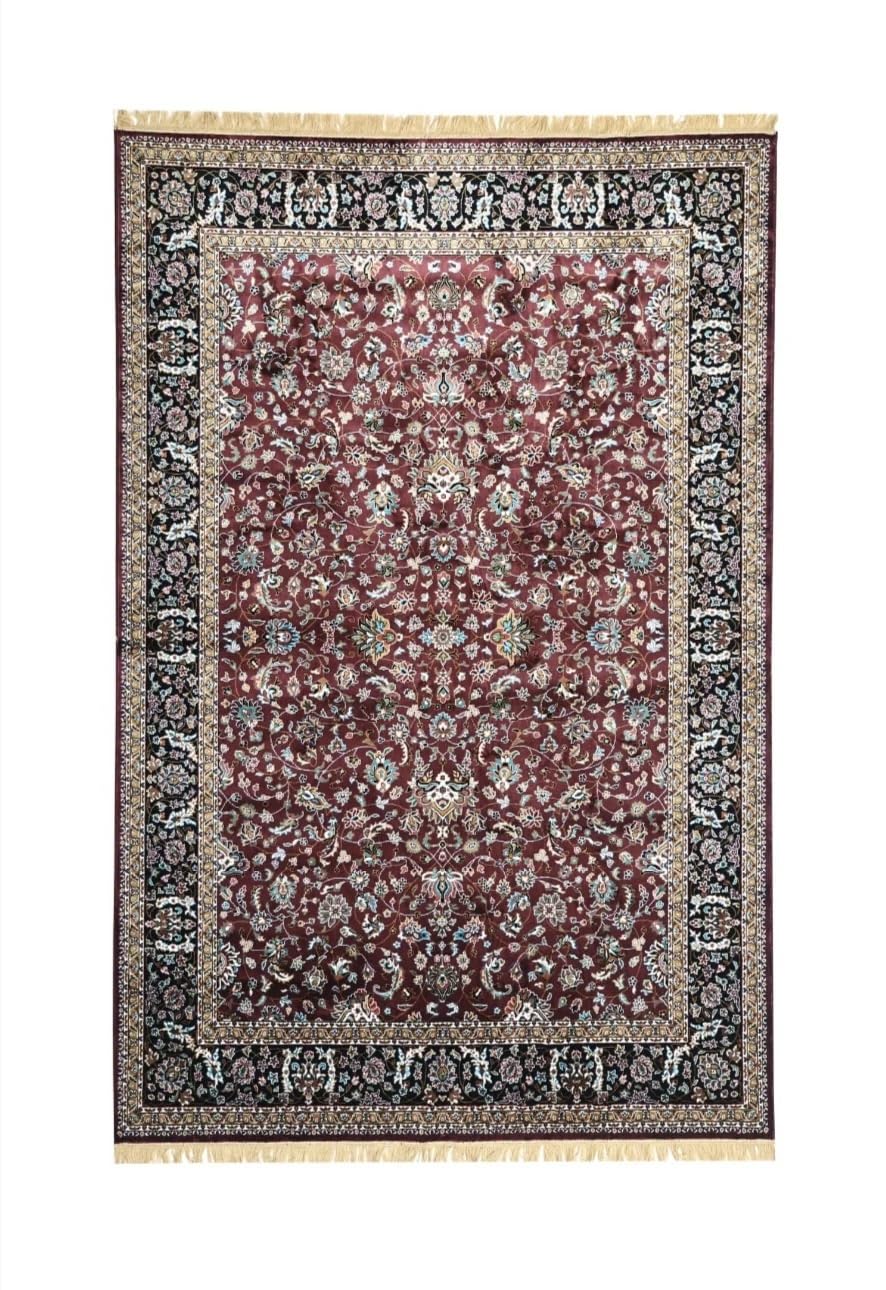 Classic Floral Oriental Border Rug