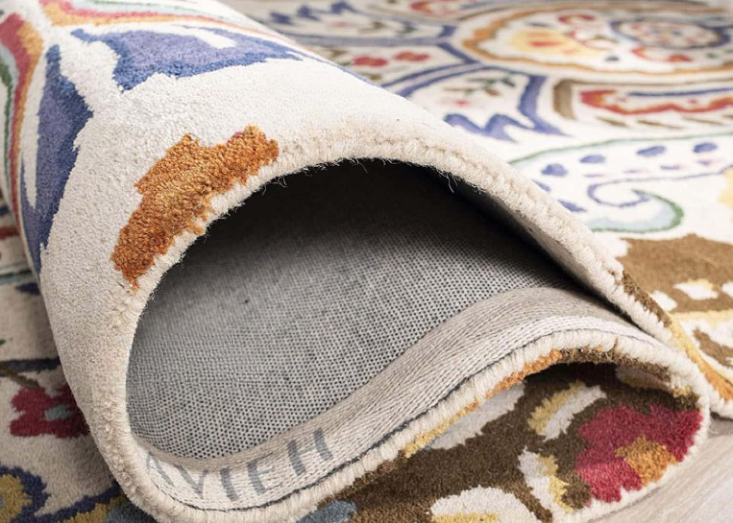 Persian Floral Wool Rug