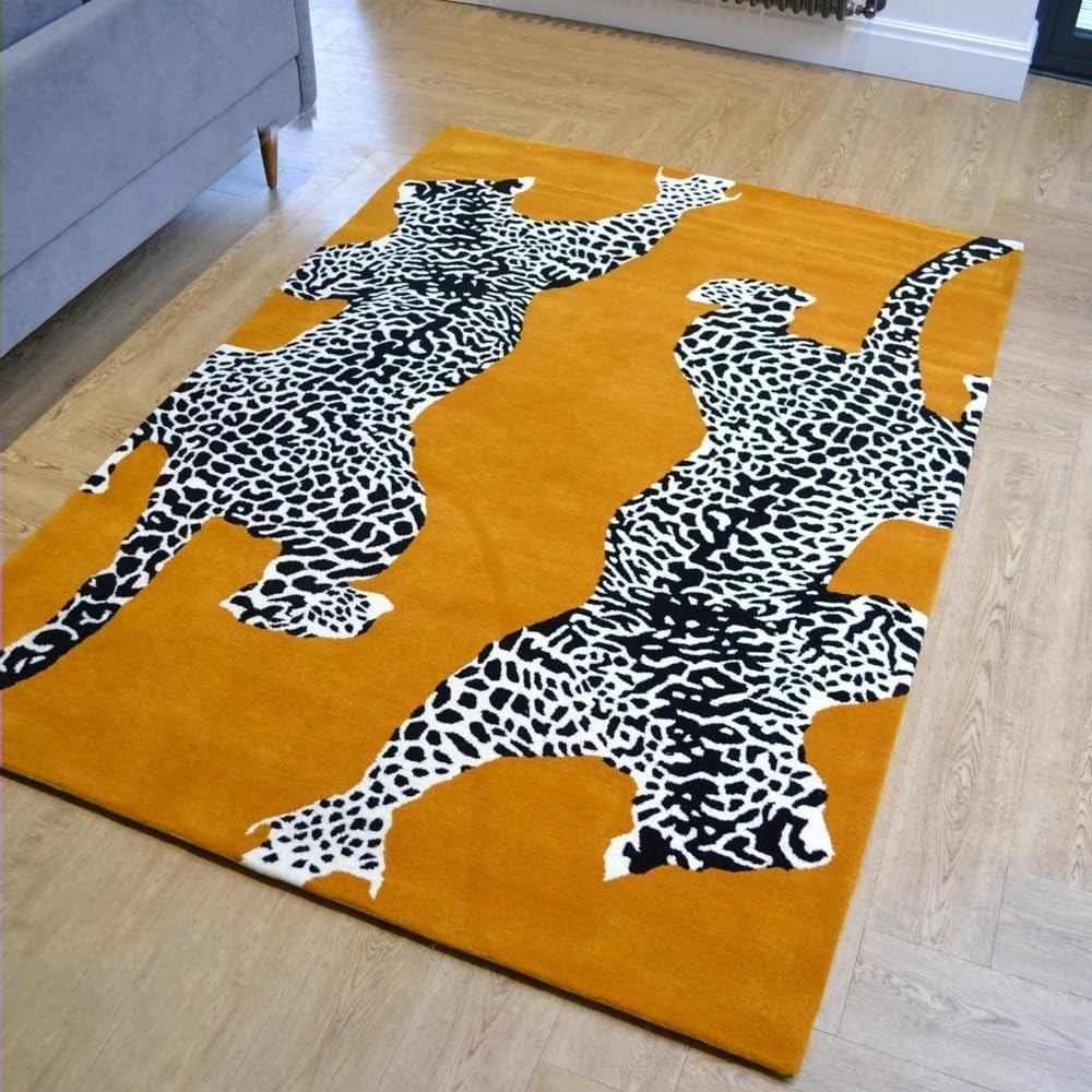 Animal Print Hand Tufted Carpet