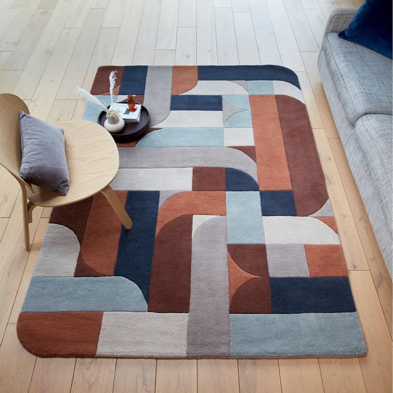 Modern Contemporary Statement Carpet
