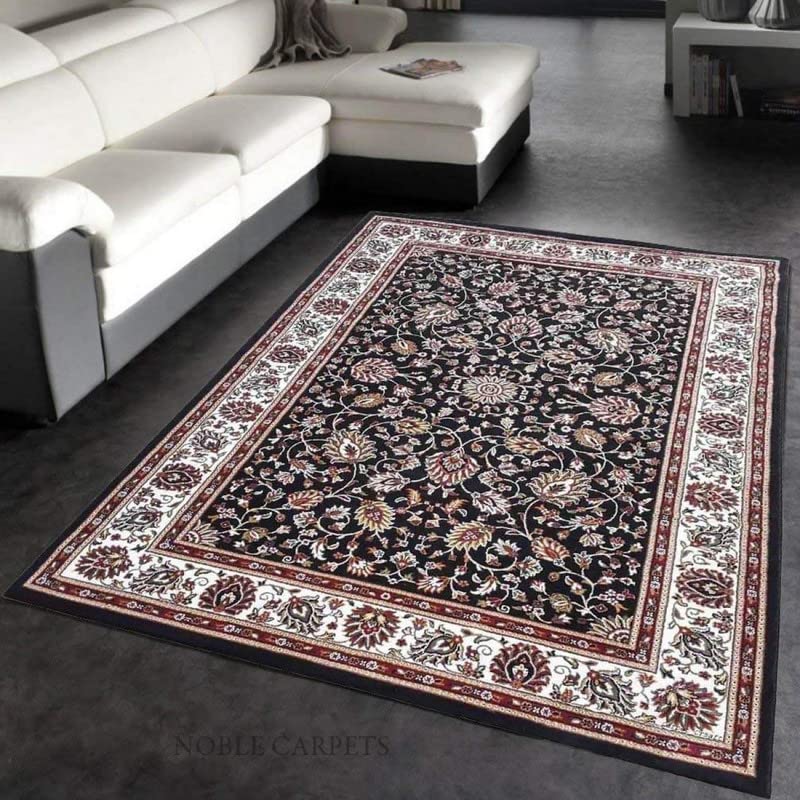 Floral Design Soft Acrylic Carpet for Living Room