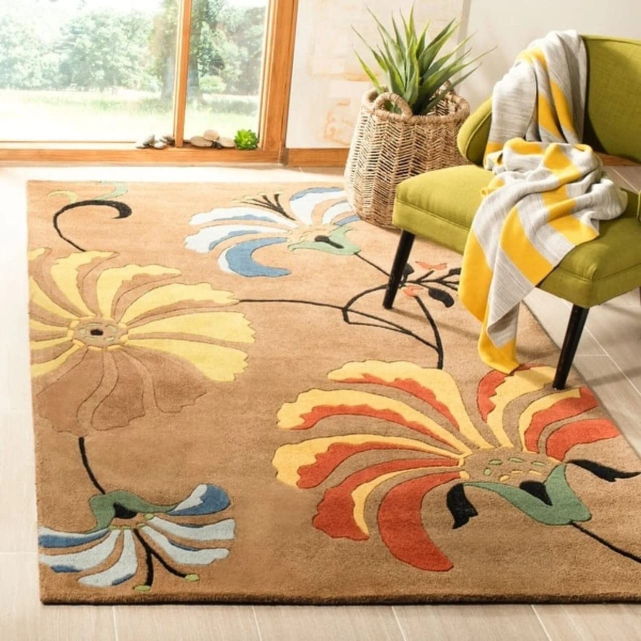 Modern Hand Tufted Rug