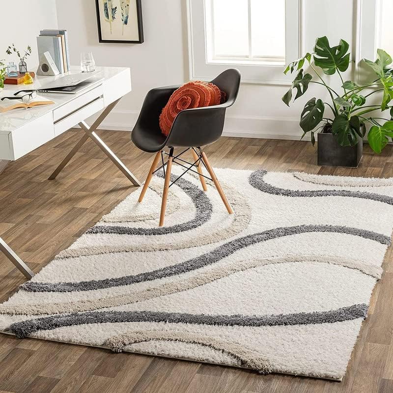 Contemporary Organic Curves Carpet