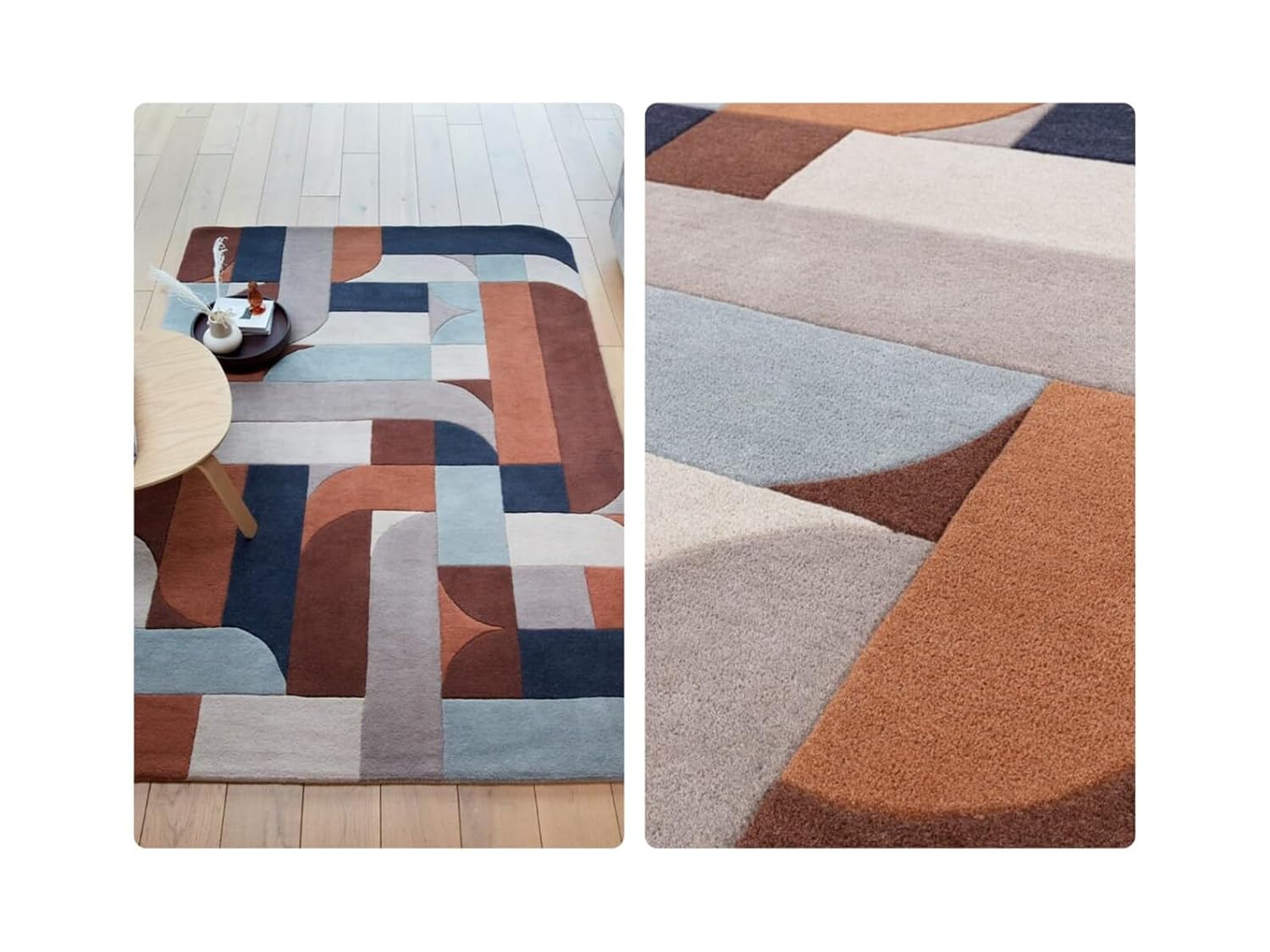 Modern Contemporary Statement Carpet