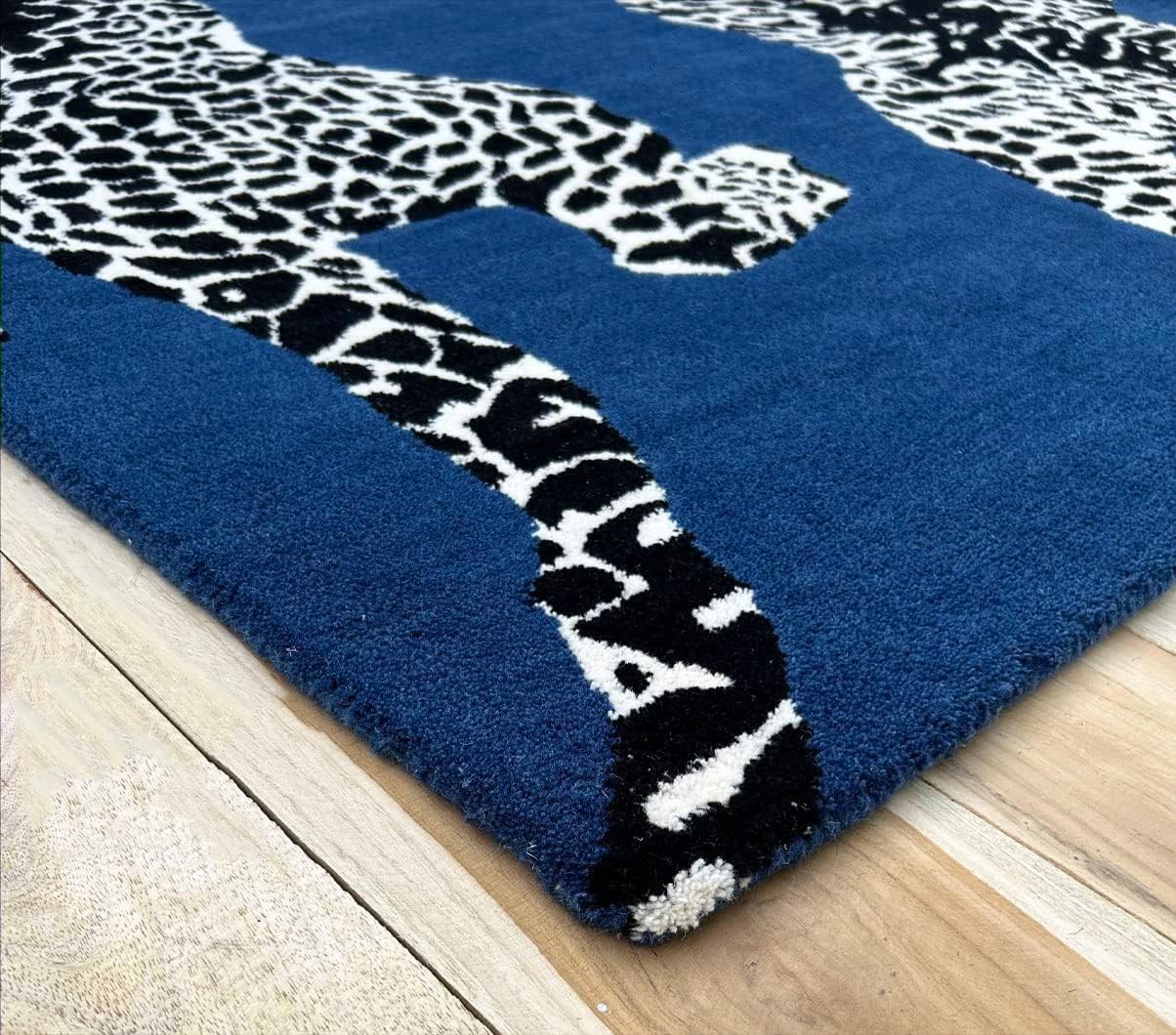 Animal Print Hand Tufted Carpet