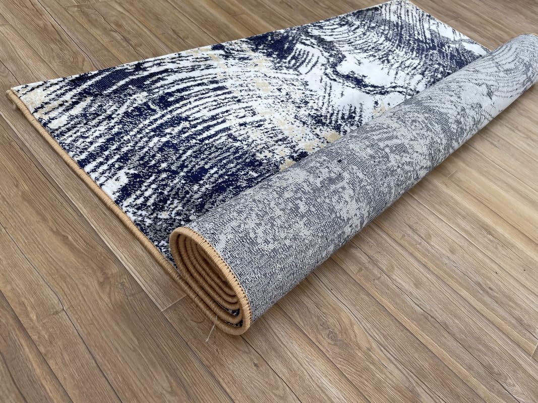 Bold Ink Inspired Designer Area Rug