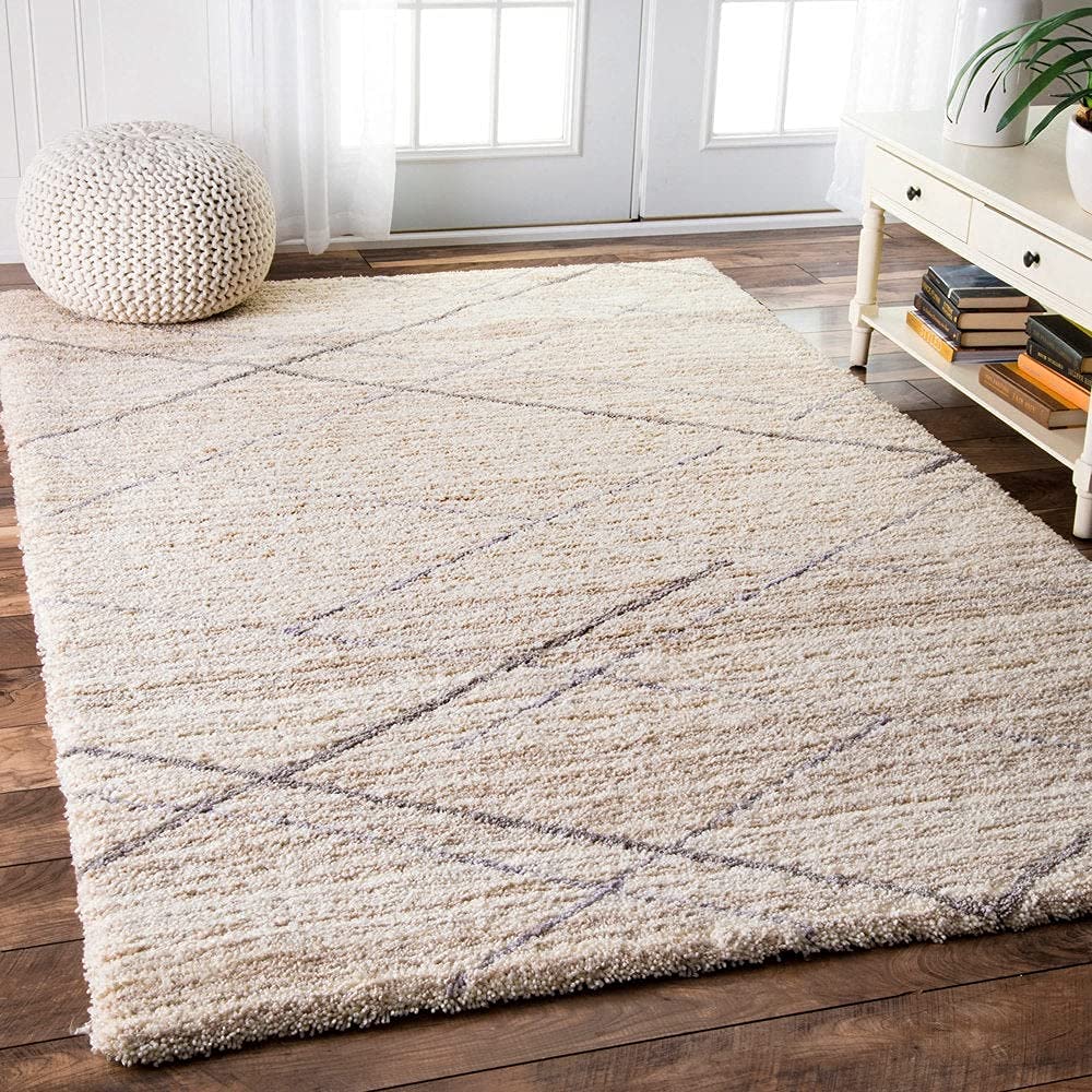 The Ivory Diamond Whisper Carpet