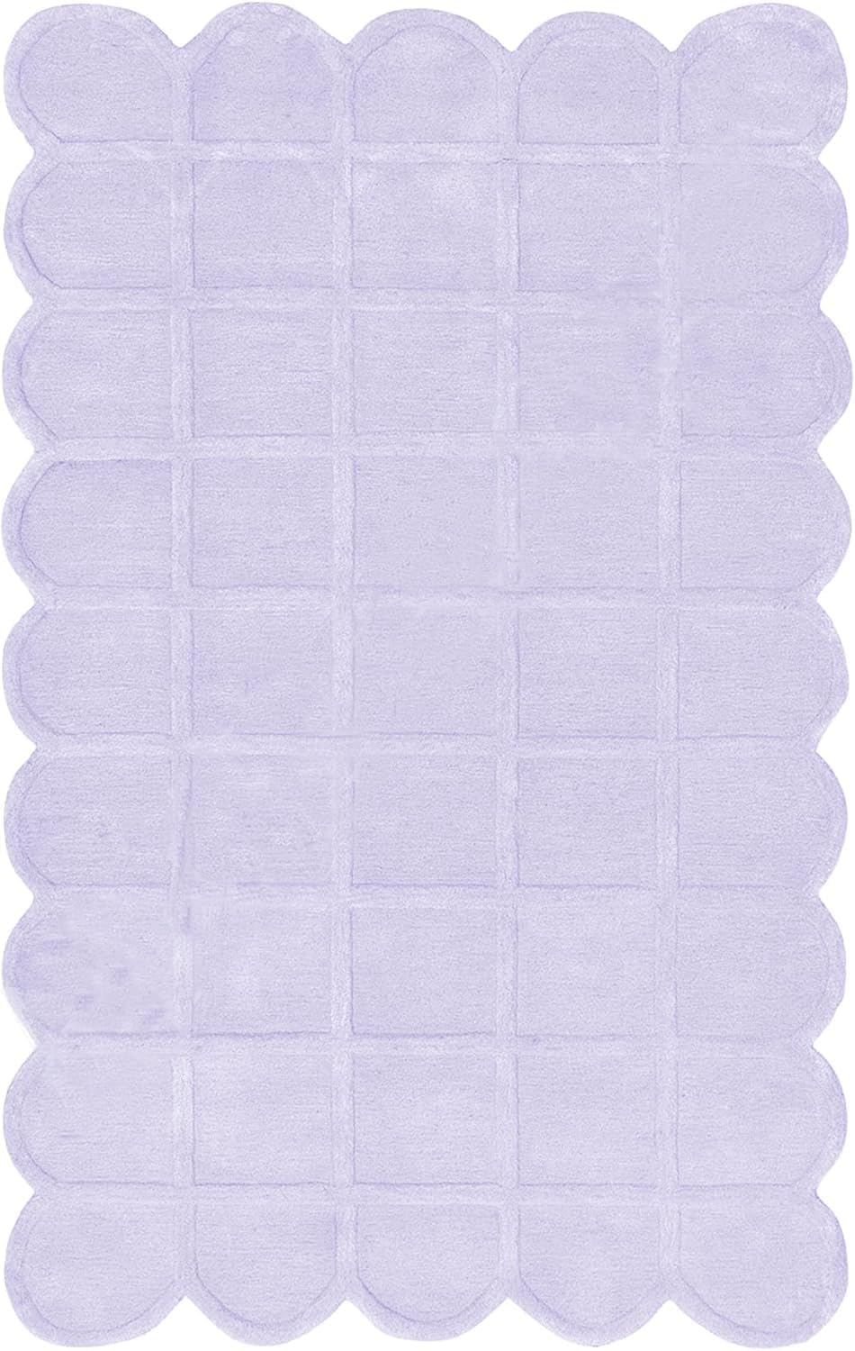 High-Low Hand Tufted Wool Carpets Export Quality for Living Room-Bedroom & Hall