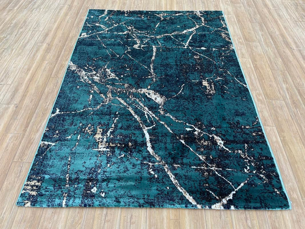 Artistic Stone Crack Texture Designer Rug