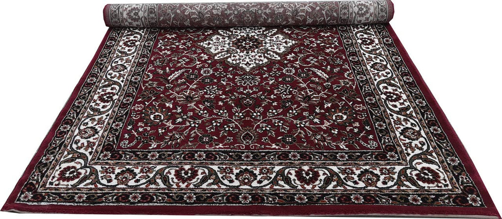 Floral Design Soft Acrylic Carpet for Living Room