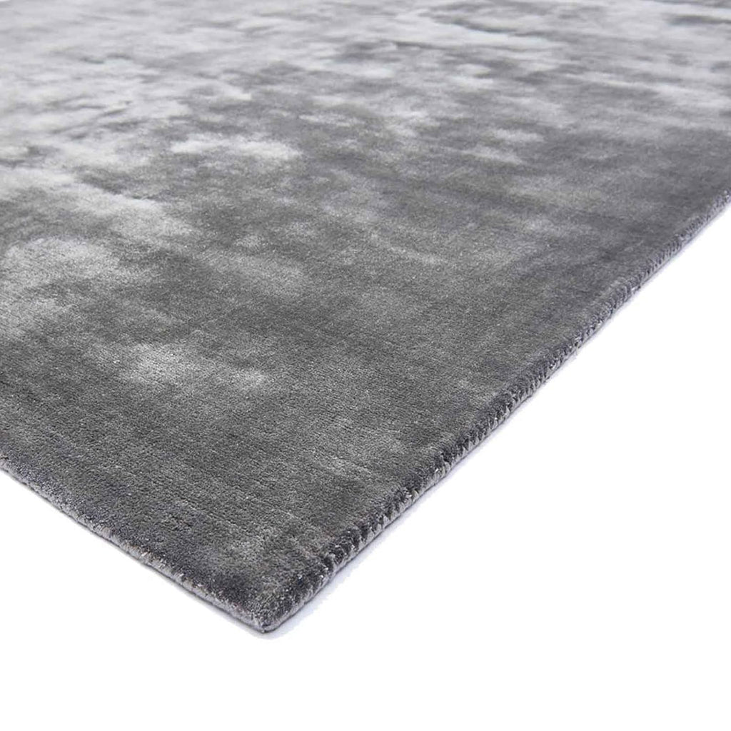 Premium Grey Plain Viscose Carpet