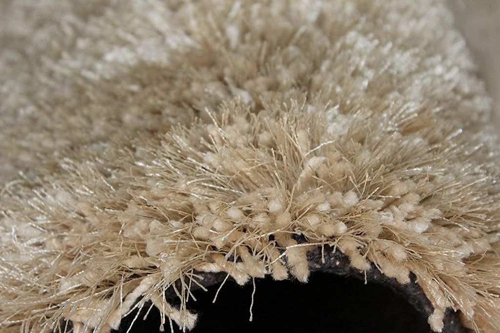 Premium Sand Beige Fluffy Carpet