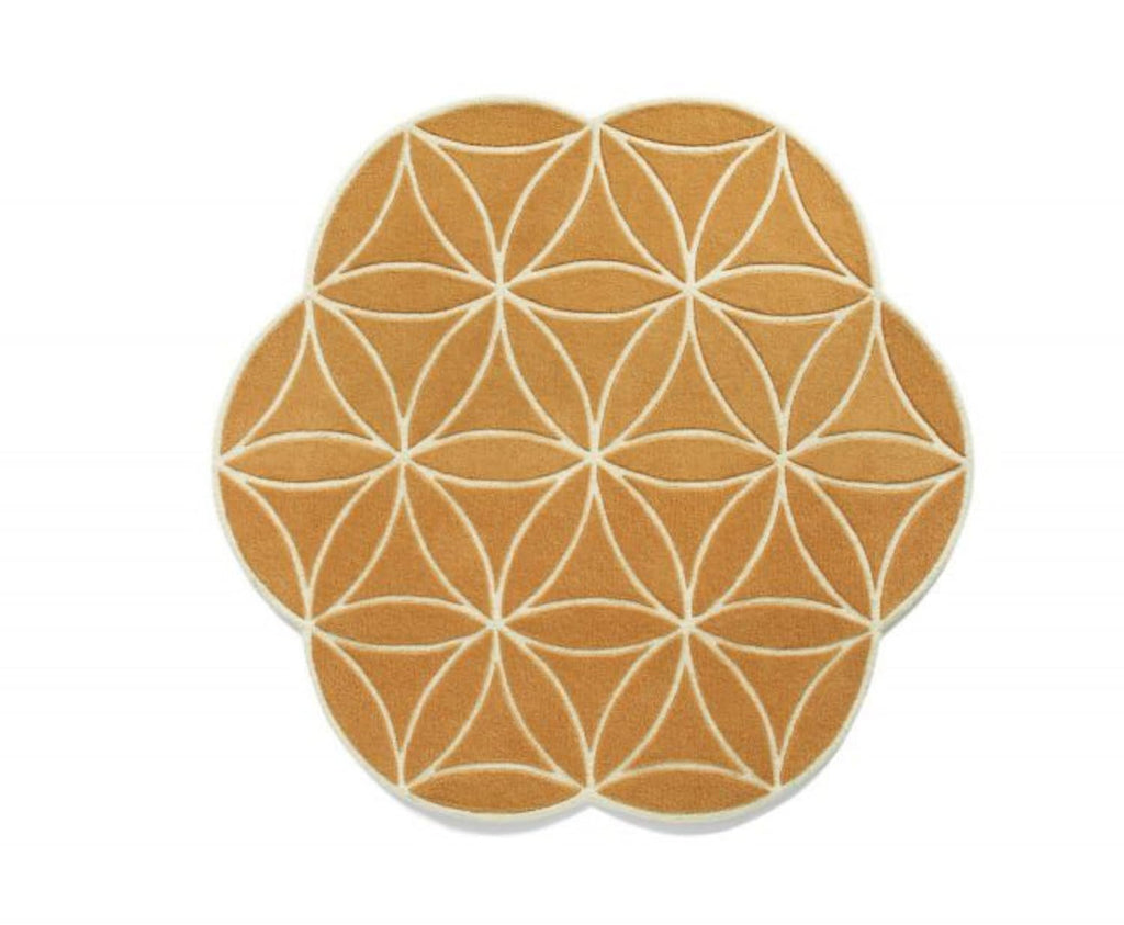 Petal Loop Round Designer Carpet
