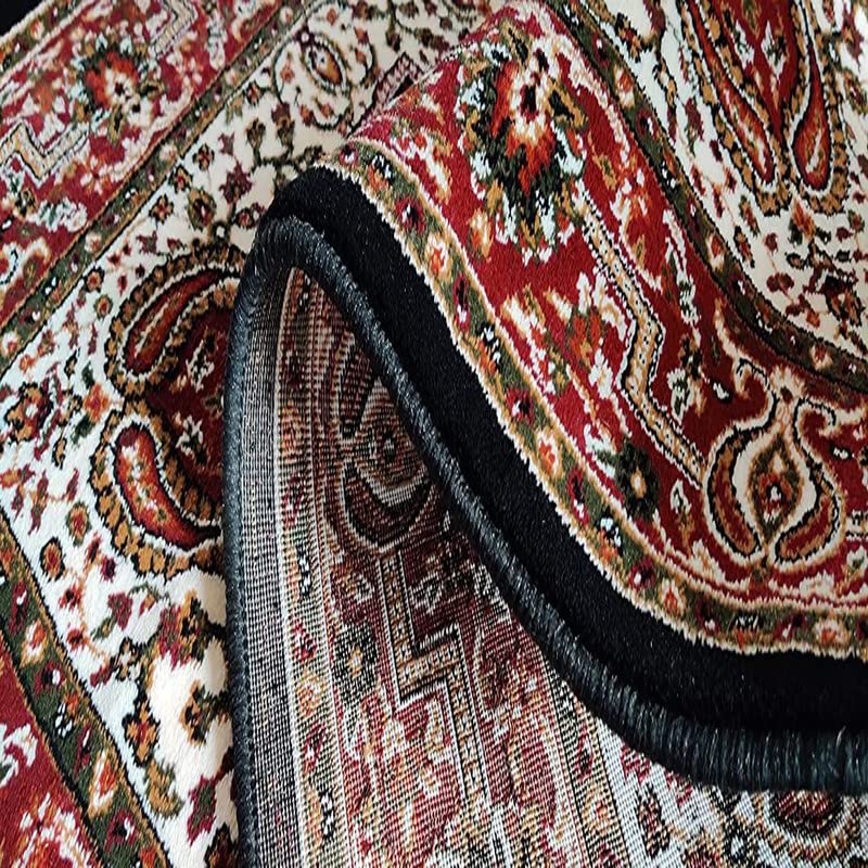 Floral Design Soft Acrylic Carpet for Living Room