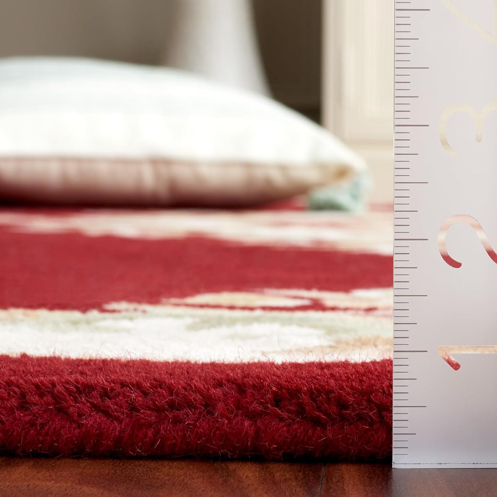 Abushan Elegant Crimson Red Carpet