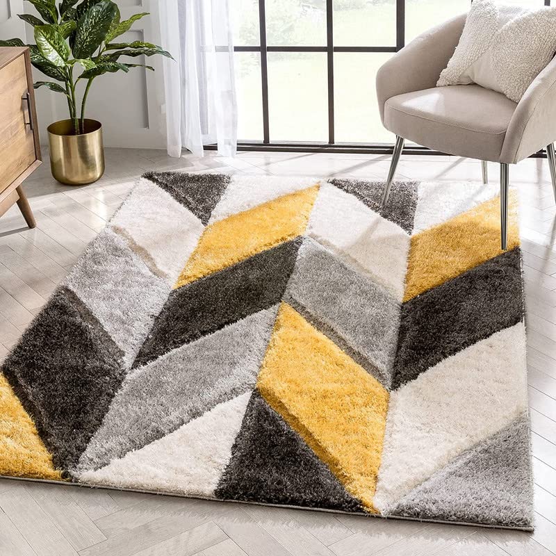 Modern Angular Design Carpet