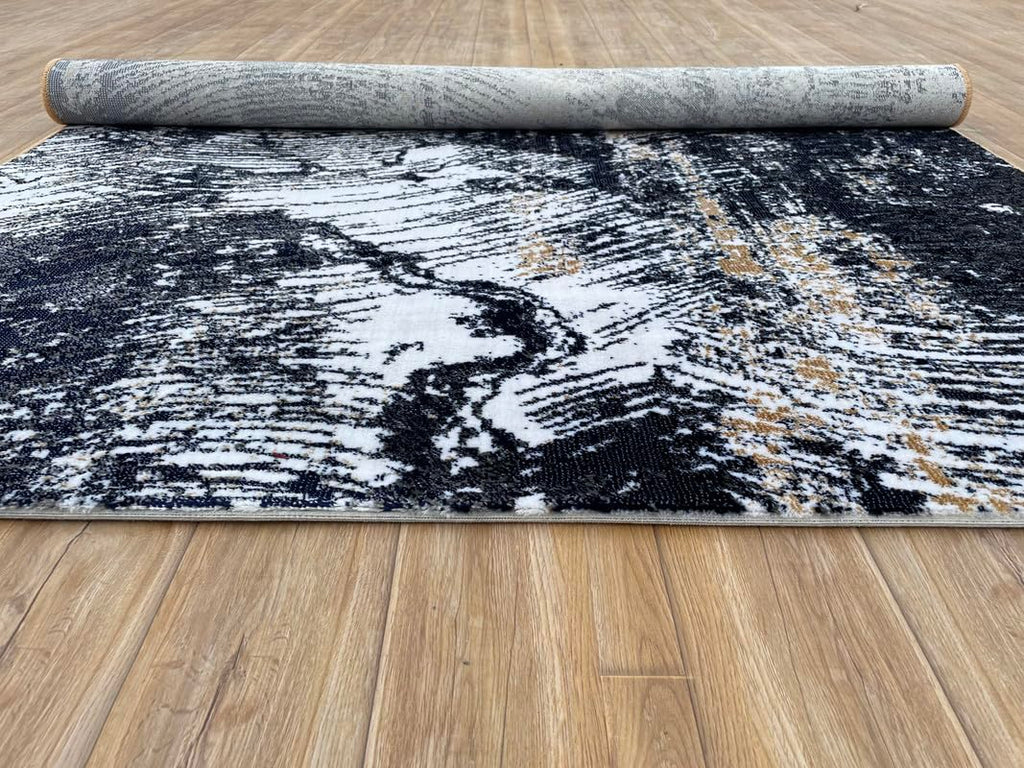 Bold Ink Inspired Designer Area Rug