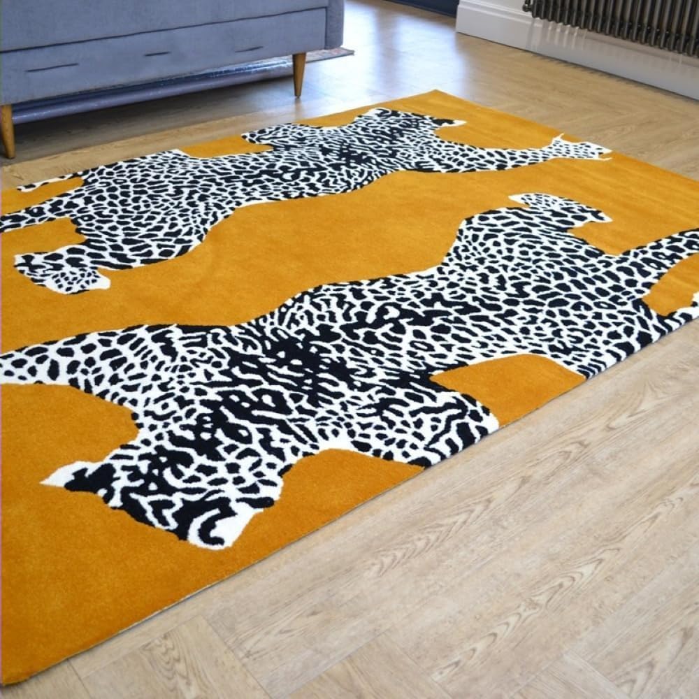 Animal Print Hand Tufted Carpet