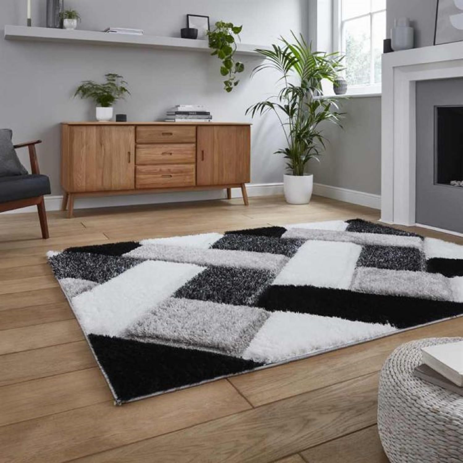 Soft Comfort White Carpet & Rug