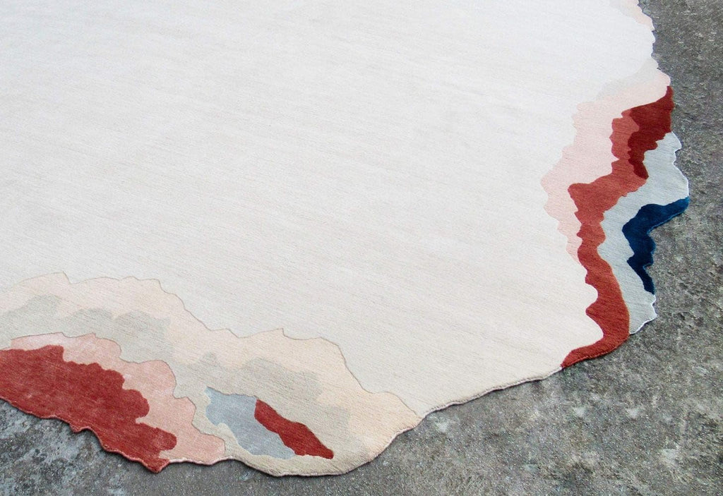 Abstract Edgeform Area Rug
