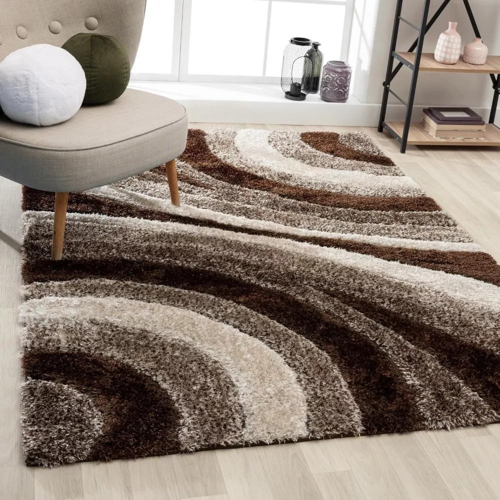 Modern Wave Motion Area Rug