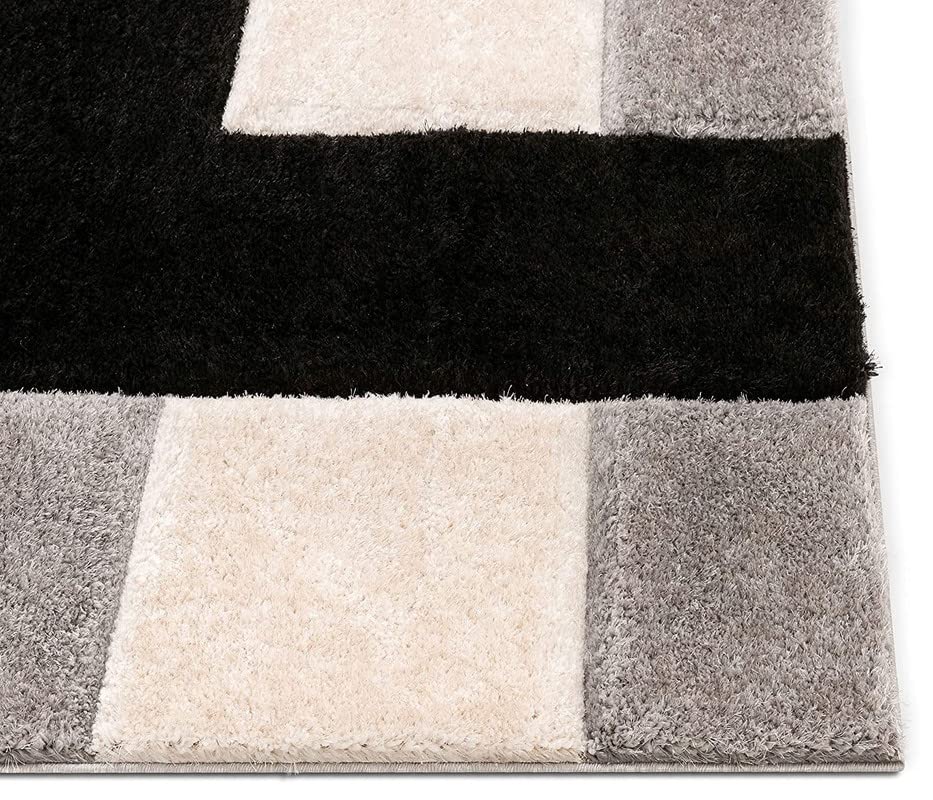 Cubist Mosaic Pattern Area Rug