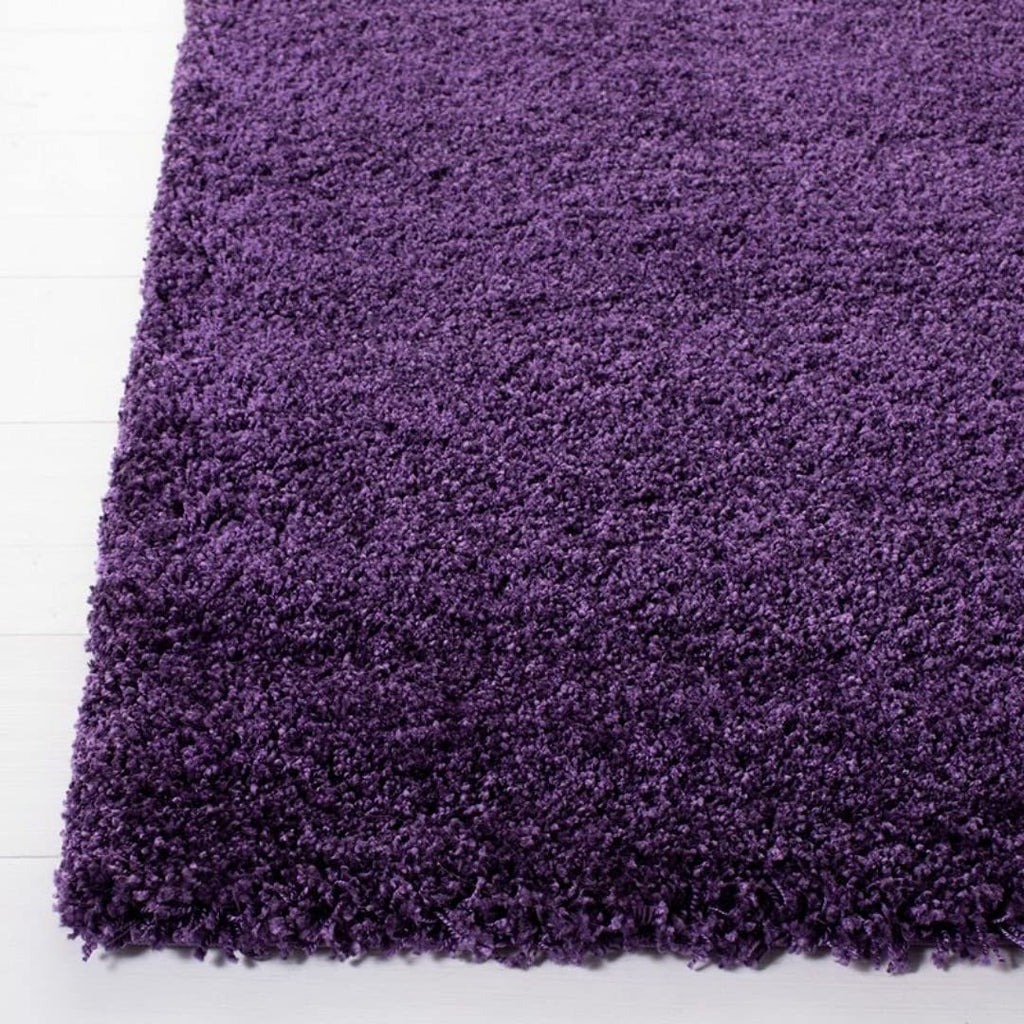 Deep Purple Luxury Shaggy Carpet