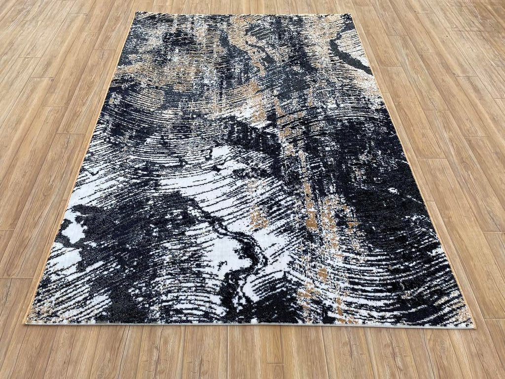 Bold Ink Inspired Designer Area Rug