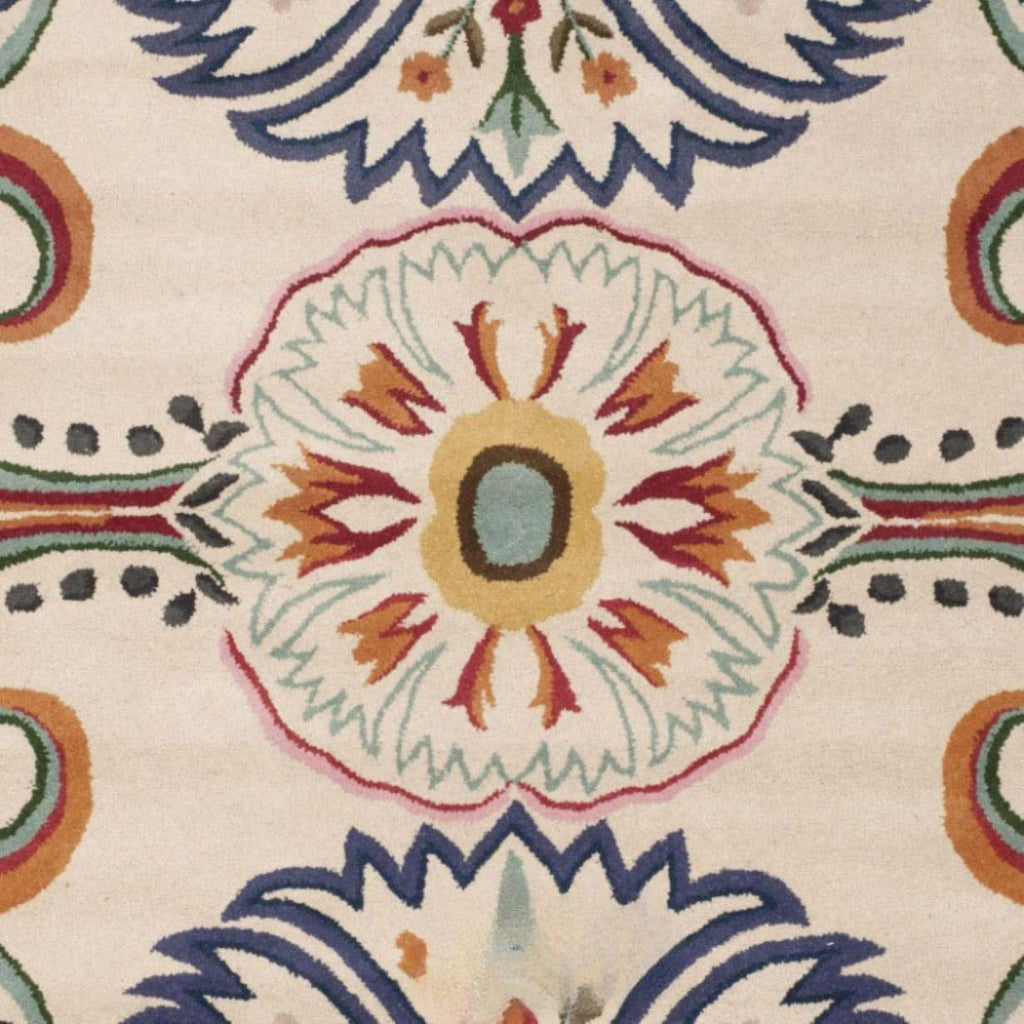 Persian Floral Wool Rug