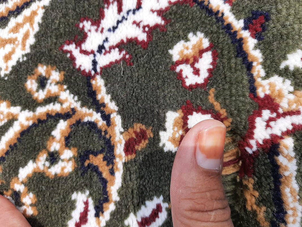 Floral Design Soft Acrylic Carpet for Living Room