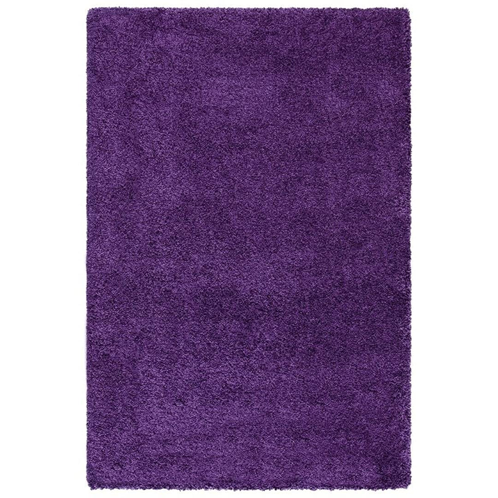 Deep Purple Luxury Shaggy Carpet