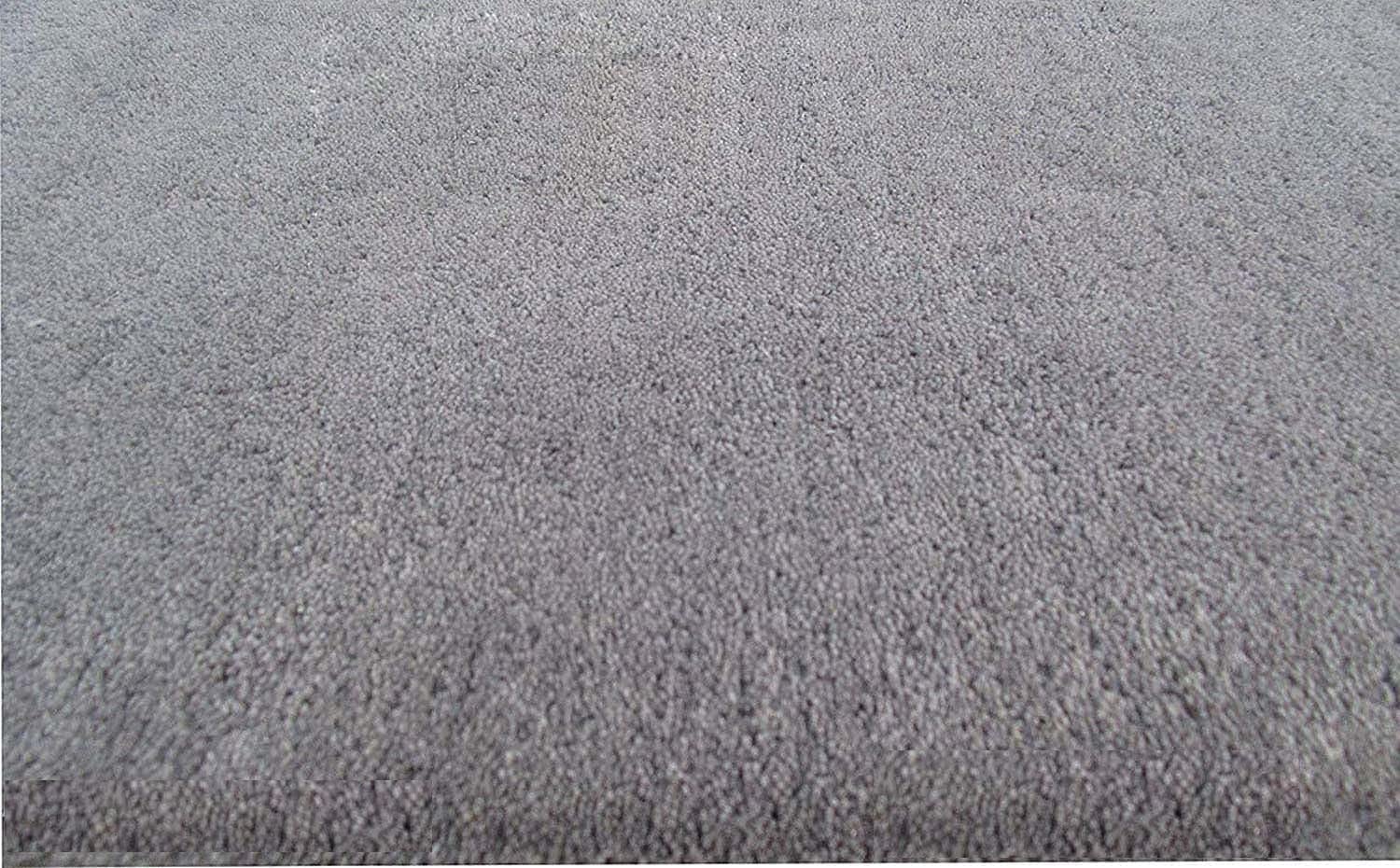 Graphite Serenity Solid Wool Area Rug