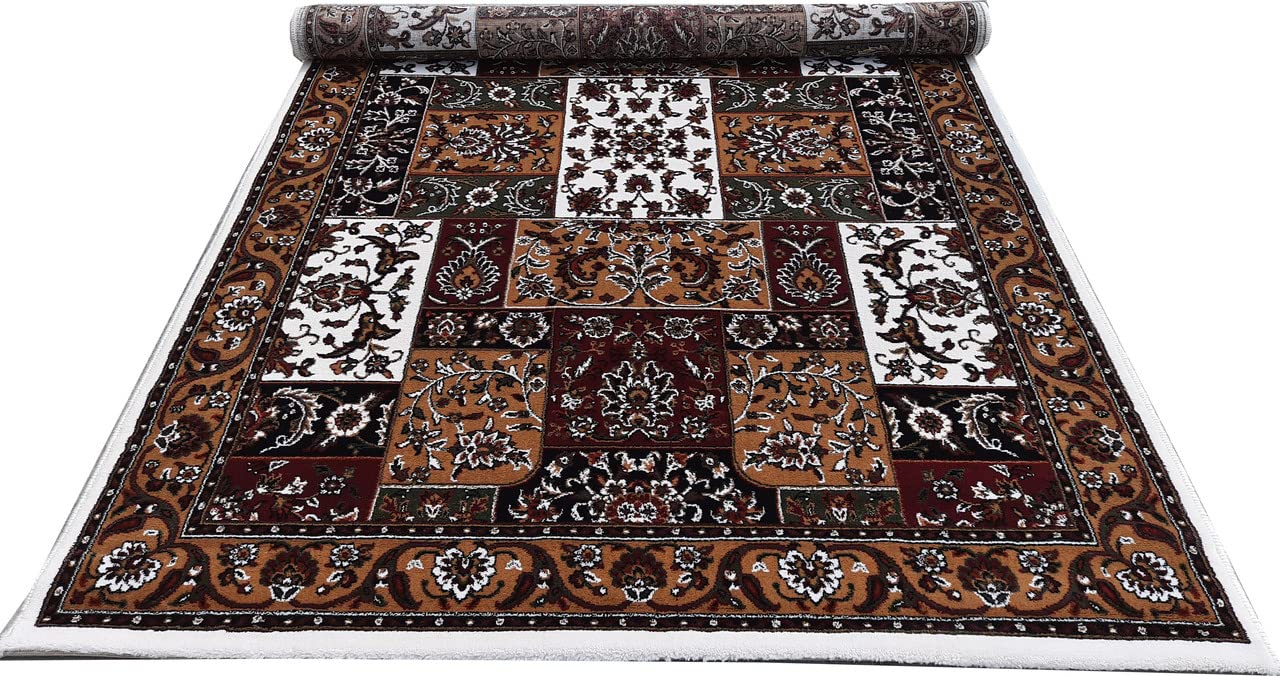 Floral Design Soft Acrylic Carpet for Living Room