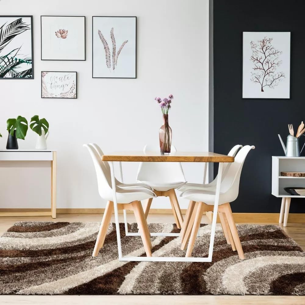 Modern Wave Motion Area Rug