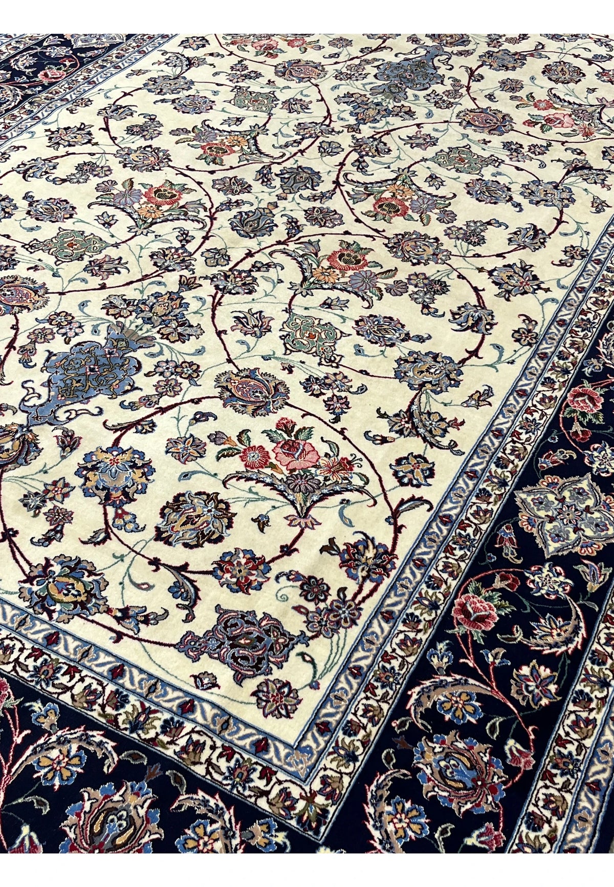 Hand-Knotted Persian Tree of Life Rug