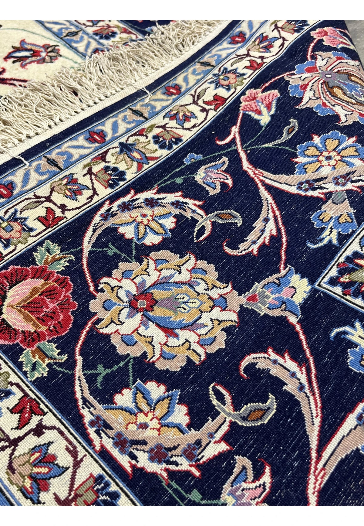 Hand-Knotted Persian Tree of Life Rug