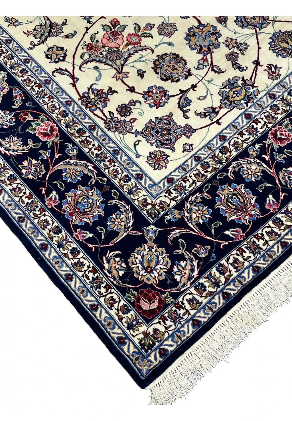Hand-Knotted Persian Tree of Life Rug