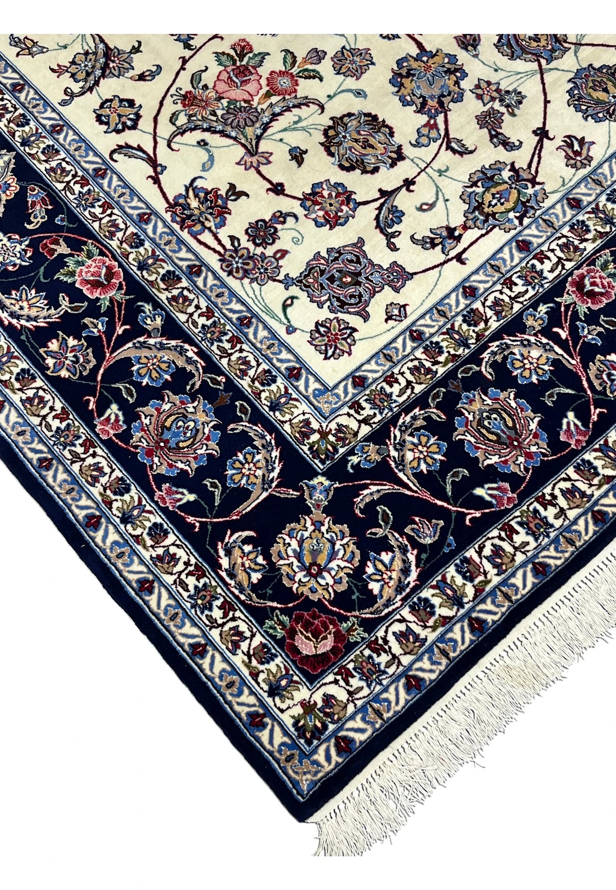 Hand-Knotted Persian Tree of Life Rug