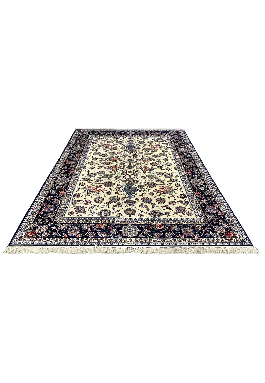 Hand-Knotted Persian Tree of Life Rug