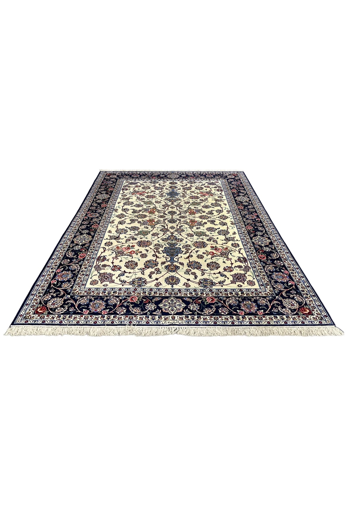 Hand-Knotted Persian Tree of Life Rug