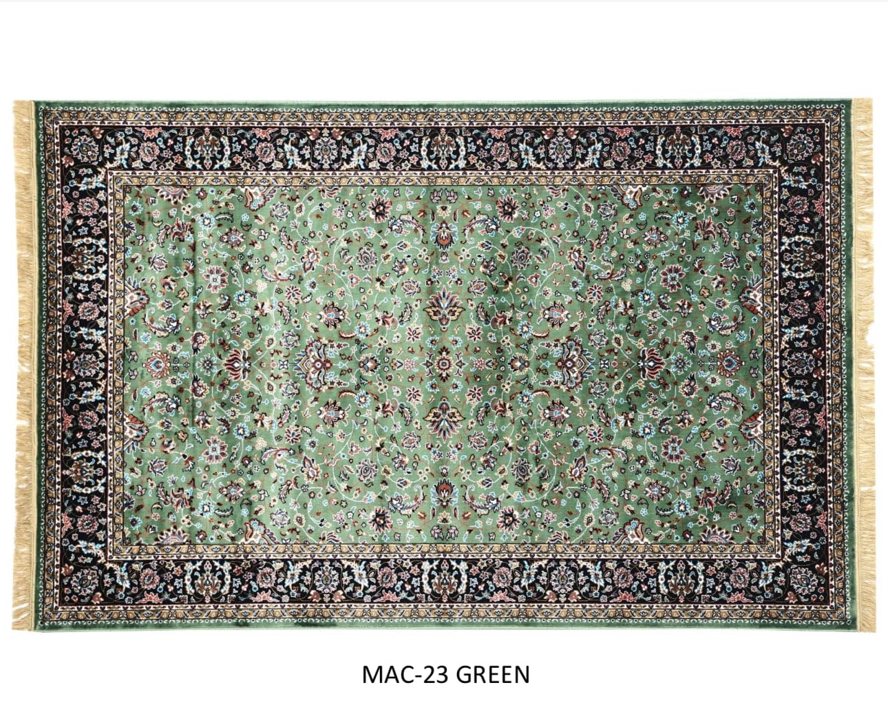Traditional Vintage Style All Over Floral Area Rug