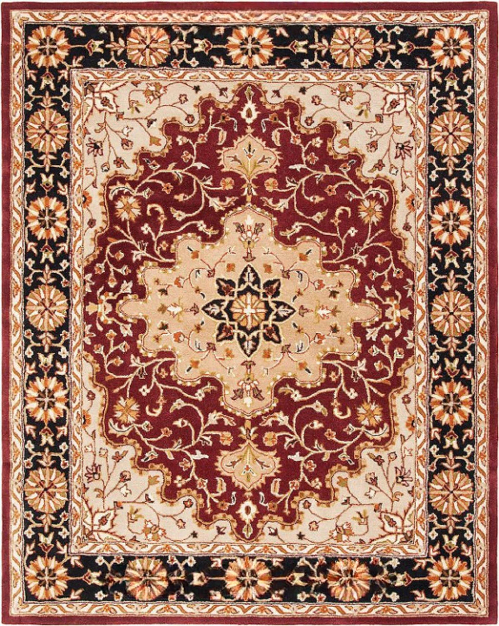 Persian Floral Wool Rug