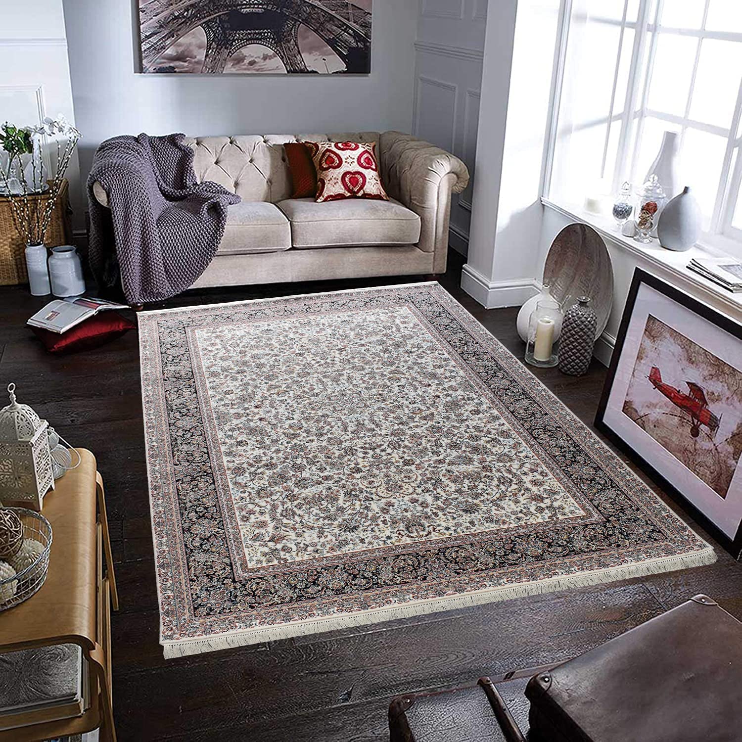 Premium Persian Irani Silk Carpet